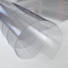 Orange Peel Semi Rigid Clear PVC Roll