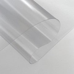 Orange Peel Semi Rigid Clear PVC Roll